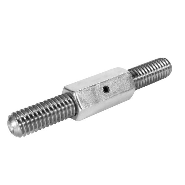 Modern 3/8"-16 Male to 3/8"-16 Male Thread Adapter