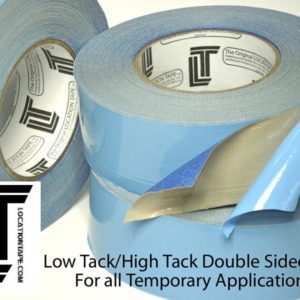 Location Tape - High Stick Carpet Tape and Low Stick Painters Tape