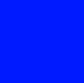 Rosco #125 - Blue Cyc Silk - 20" x 24" Sheet