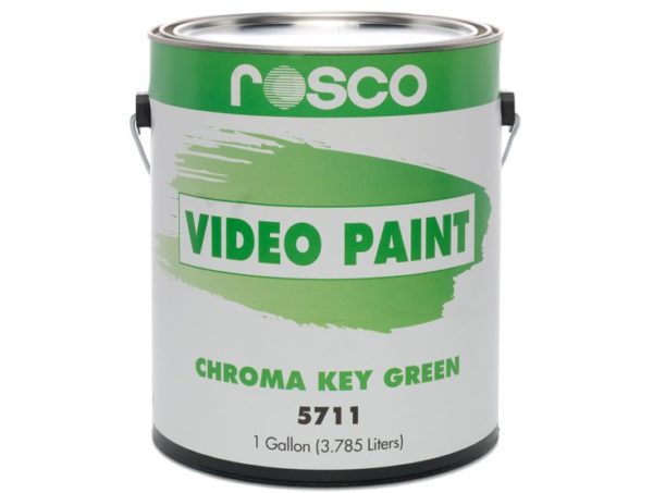 Rosco #5711 Chroma Key Green Paint
