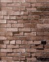 Superior 82" x 36' Terracotta Brick Printed Seamless
