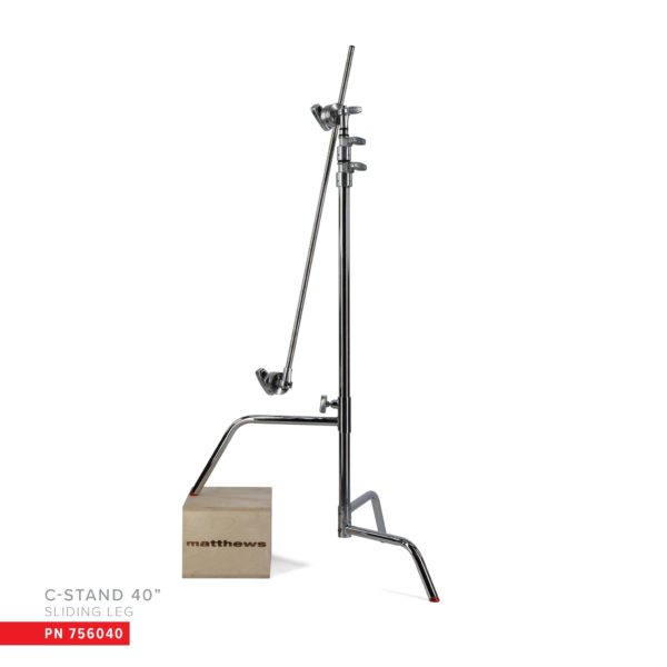 Matthews Hollywood 40" C-Stand with Sliding Leg includes Grip Head & 40" Arm