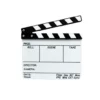 Black and White Camera slate